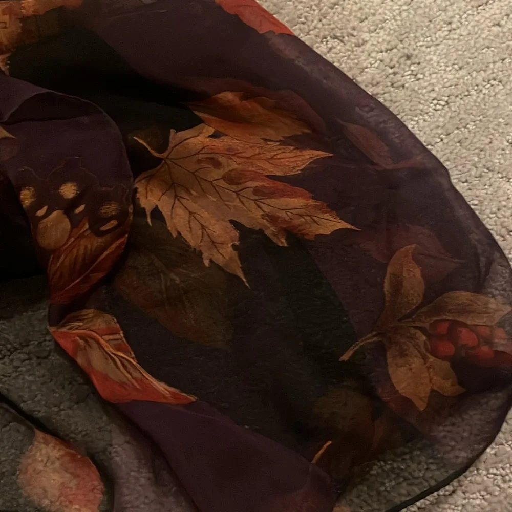 Made in Italy 100 % silk scarf - Picture 3 of 5